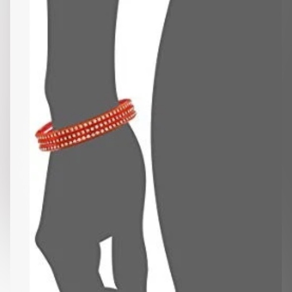 NWT Marc Jacobs Pink and Silver Bracelet with Crystal Embellishments - Picture 3 of 7